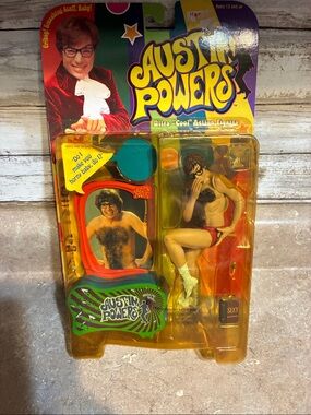 Austin Powers Action Figure 1999 in Original Packaging